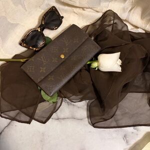 Louis Vuitton Brown Monogram Wallet
